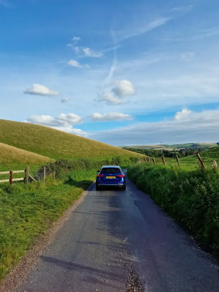Rural natural horizon spot in Waterlooville