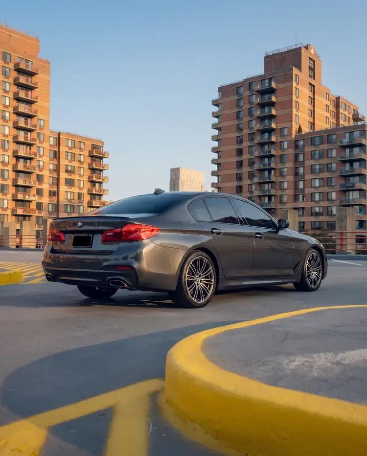 Modern car park spot in Guttenberg