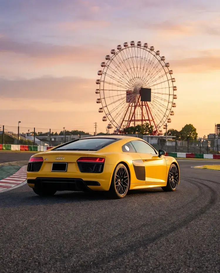 Racetrack rollers spot in Suzuka