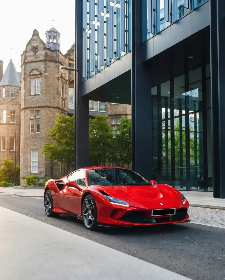 Car photography spot in Edinburgh