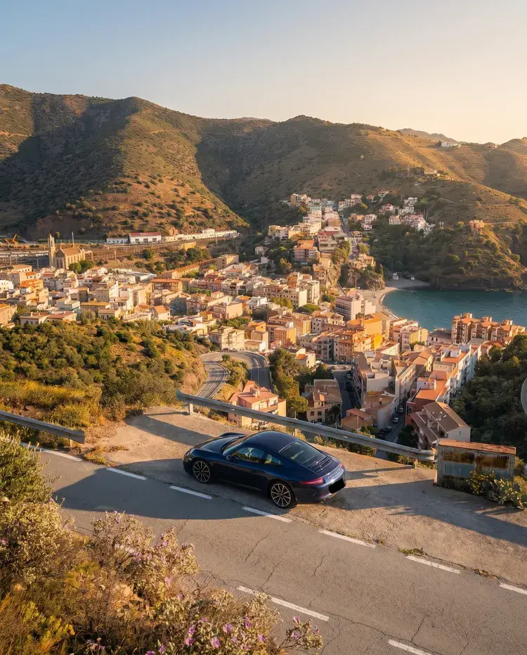 Waterfront mountain spot in Palafrugell