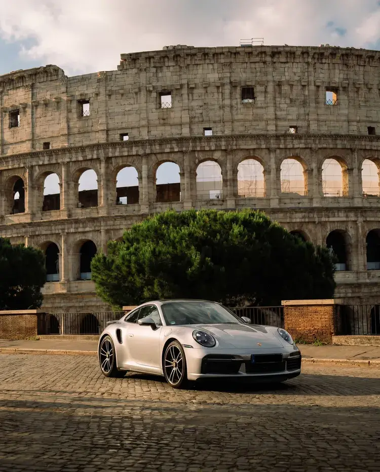 Historic landmark spot in Rome