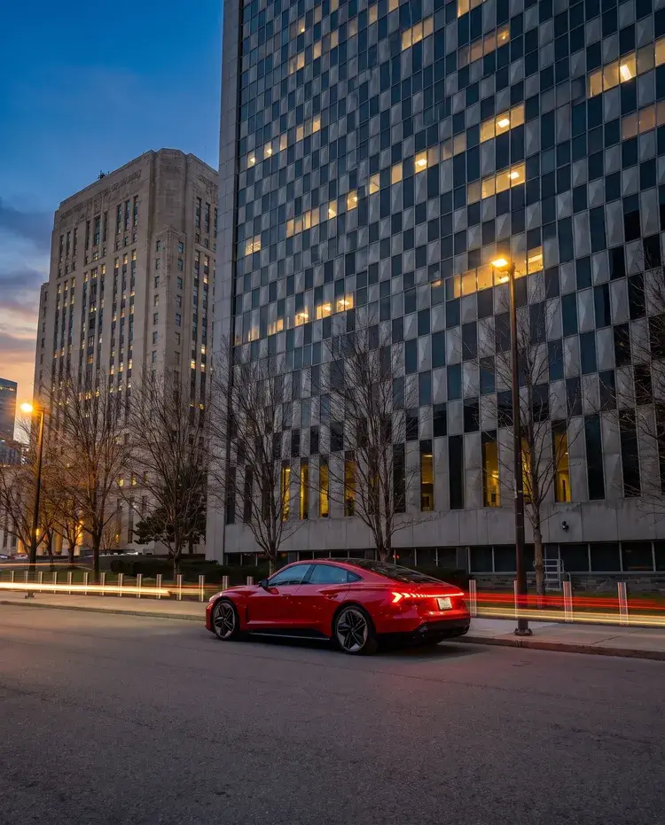 Modern artificial light spot in Kansas City