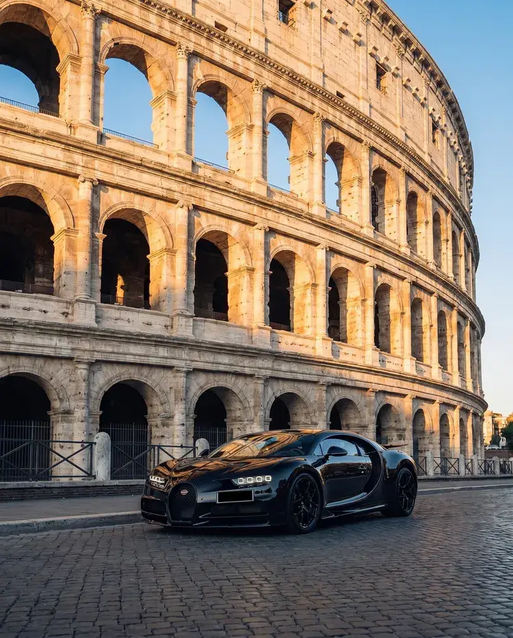 Historic landmark spot in Rome