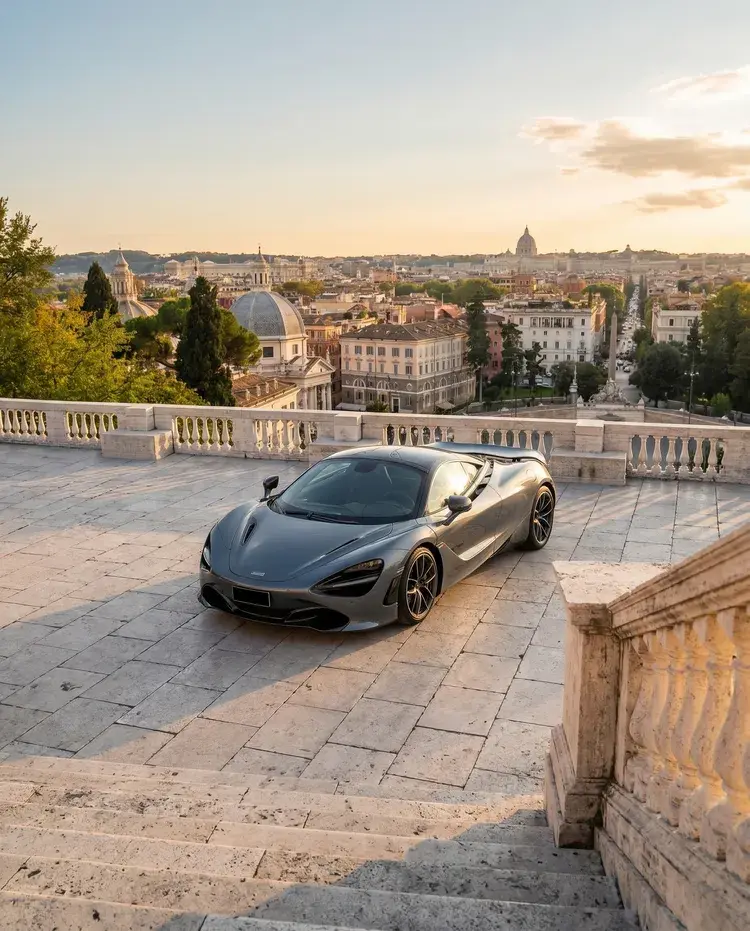 Historic landmark spot in Rome