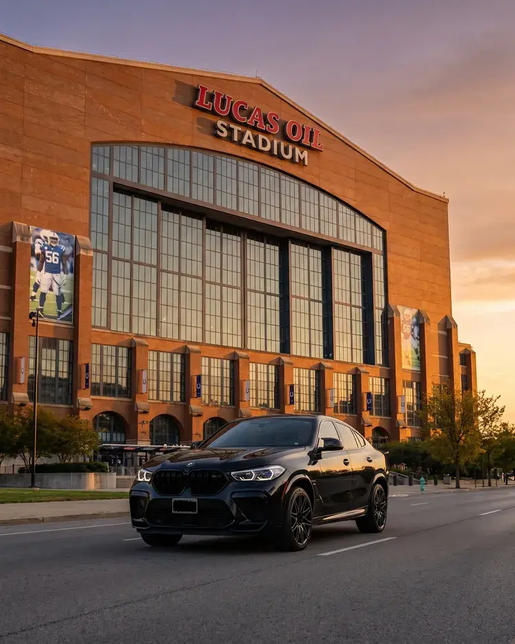 Modern landmark spot in Indianapolis